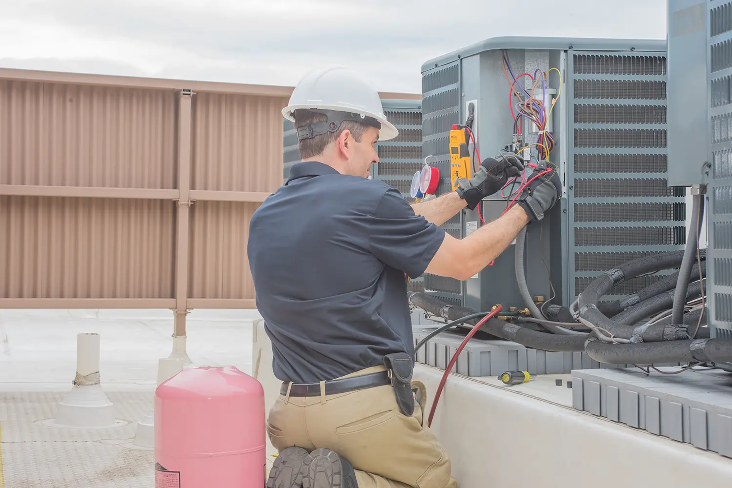 Commercial H V A C technician 