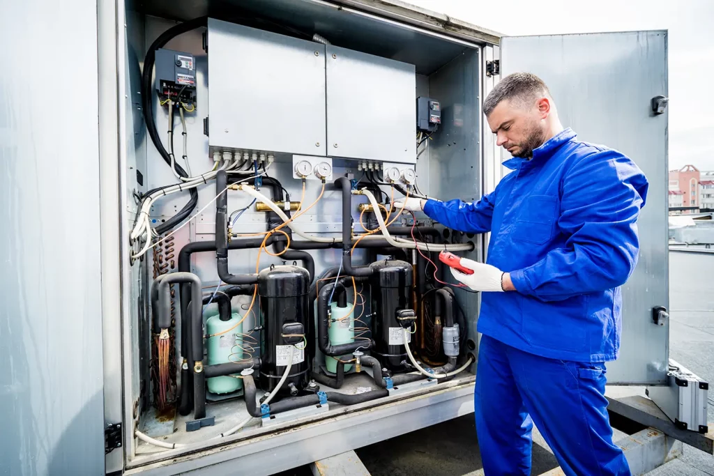 Commercial H V A C maintenance from MJ Frick