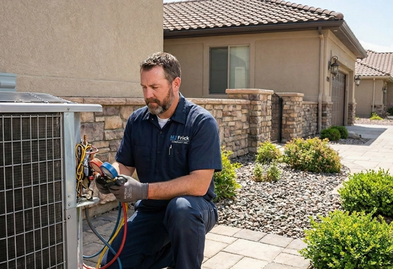 mj frick ac repair tech residential mj frick ac repair tech residential